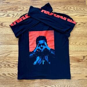 The Weekend Starboy XO Black Long Sleeve T-Shirt Unisex Adult Sz M
